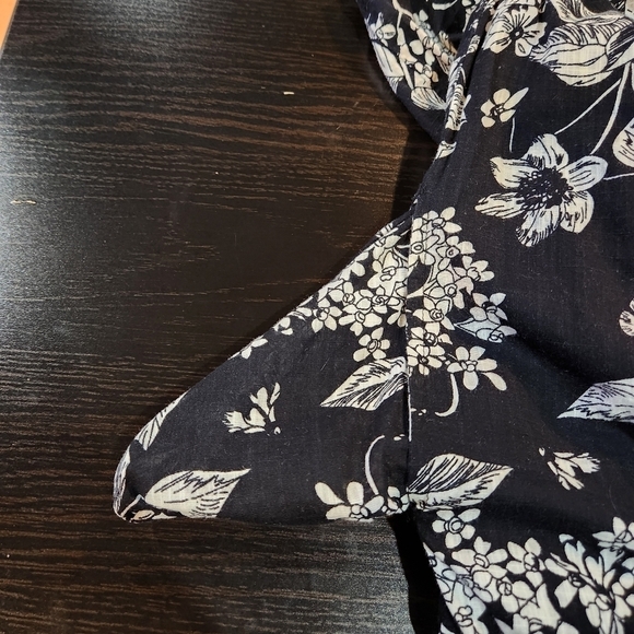 Old Navy Halter Midi Flora Dress With Pockets- Size Large - Picture 4 of 6